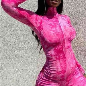 2 tie dye rompers from African mall aka jurllyshe